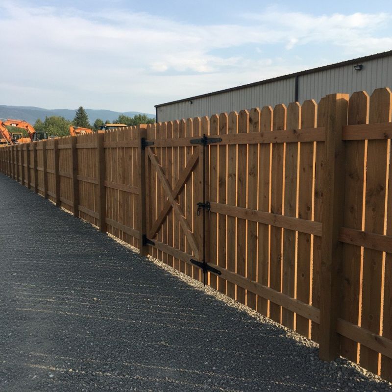 Boundary Fence Installation detail
