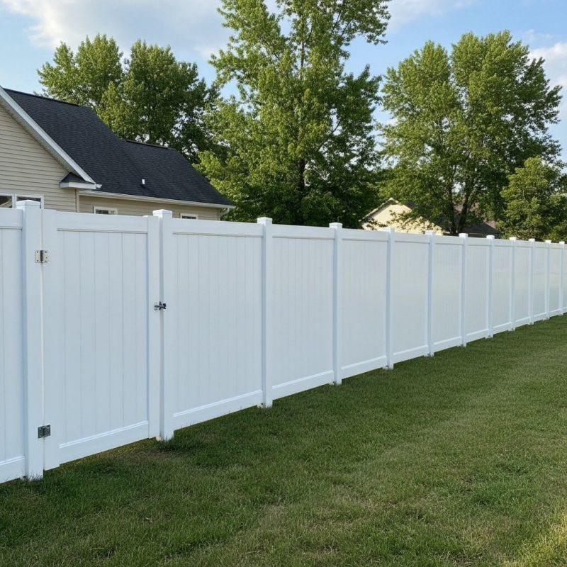 Vinyl Fence Replacement detail