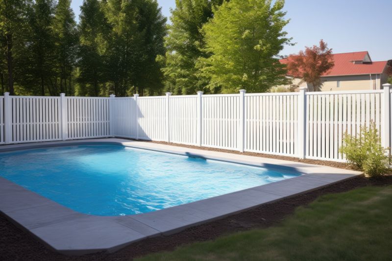 Vinyl Pool Fence Installation