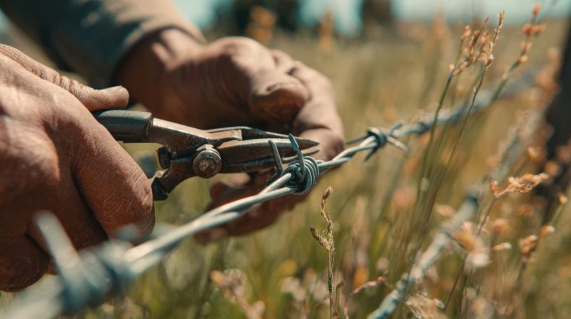 Woven Wire Fence Repair
